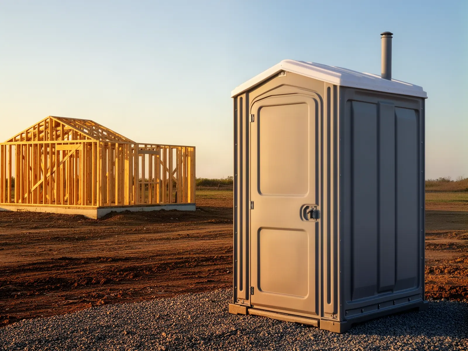 Clean porta potty unit from Uncle Tony's Porta Potty Rental in Philadelphia, PA